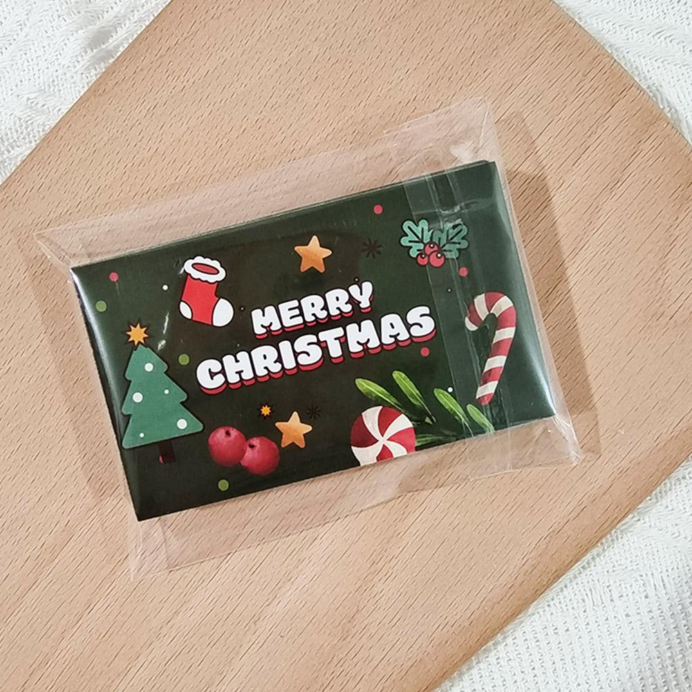 30Pcs Christmas Scratch Off Cards Santa Claus Tree Design Party Favors DIY Games Supplies Gift Vouchers Festive Activity Cards