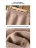 Women's High Waist Pure Wool Cashmere Knitted Skirt - Sexy, Slim Fit for Autumn/Winter