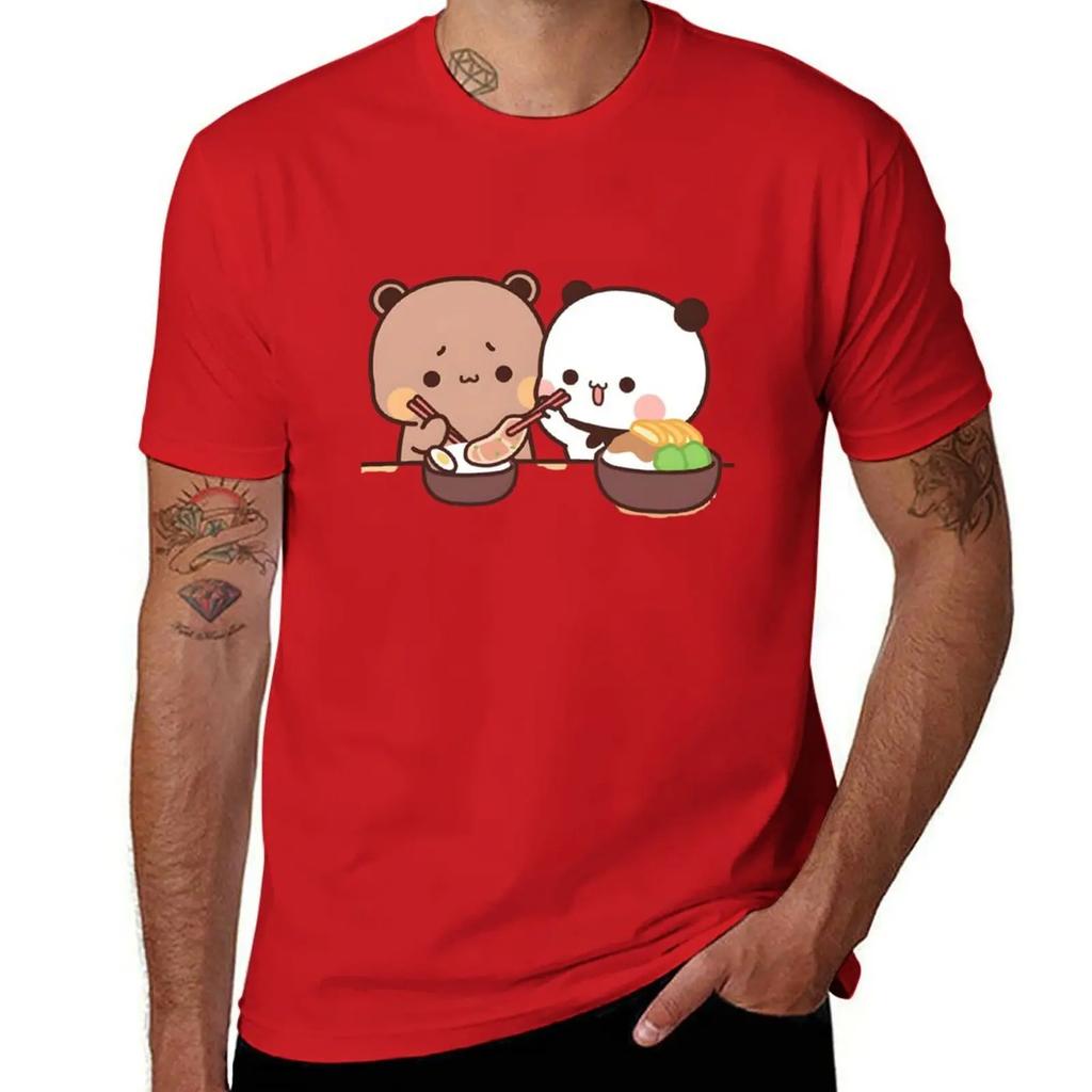 bubu dudu dancing in love T-Shirt tops for a boy street wear mens designer clothes