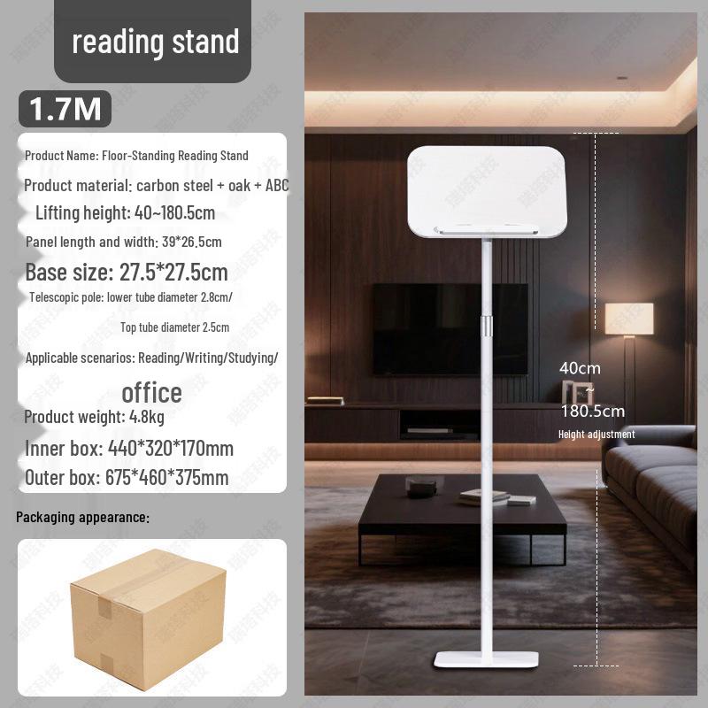 Solid Wood Adjustable Stand for Music Sheets, Books, Laptops, Projectors, and More