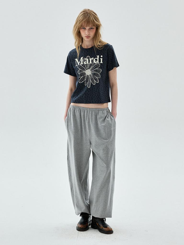 [mardimercredi] Jogger Pants Mardi Logo Hotfix Grey