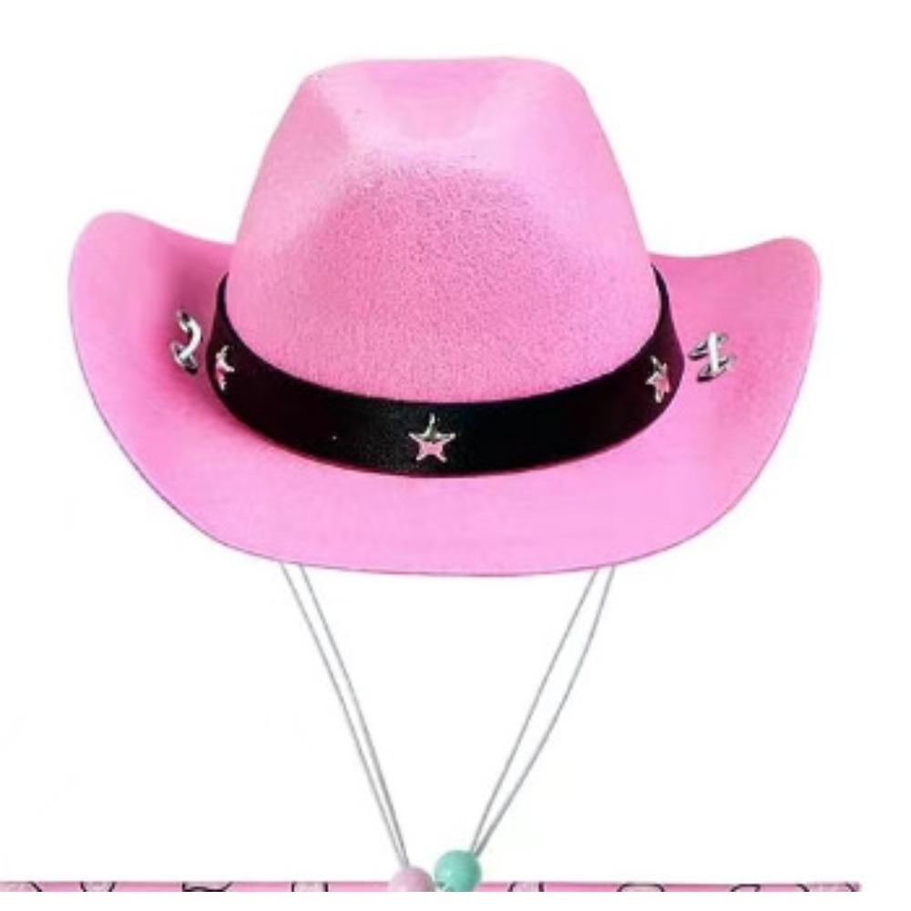 Dog Western Cowboy Hat Mini Toy Hat Puppy Pet Dog Cat Pet Hat Scarf Cover