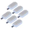 6Pcs Scalp Brush ABS Silicone Ergonomic Anti Slip Handle Light Head Massage Scalp Massager for Men Women Shampoo