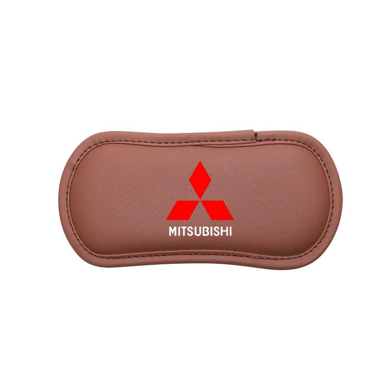 1 Stück Auto Innenraum Bein Knie Stützpolster Lederpolster für Mitsubishi ASX Lancer L200 Pajero Sport Attrage Mirage Eclipse