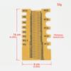 Portable Lightweight Precise Screw Measuring Gauge Suitable For Mechanic Engineers 150mm Length With Lightweight Design