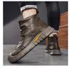 Mens Warm Fleece Lined Casual High Top Durable Outdoor Work Martin Boots