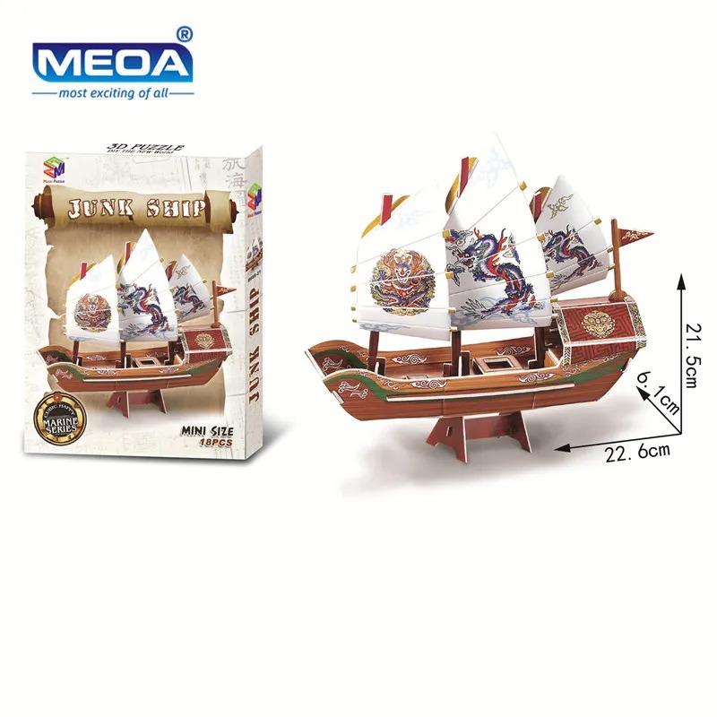 40 Stil Arhitectură Faimoasă în Lume Clădire Model Puzzle 3D Construcție Puzzle 3D Jucării Pentru Copii Cadou de Crăciun