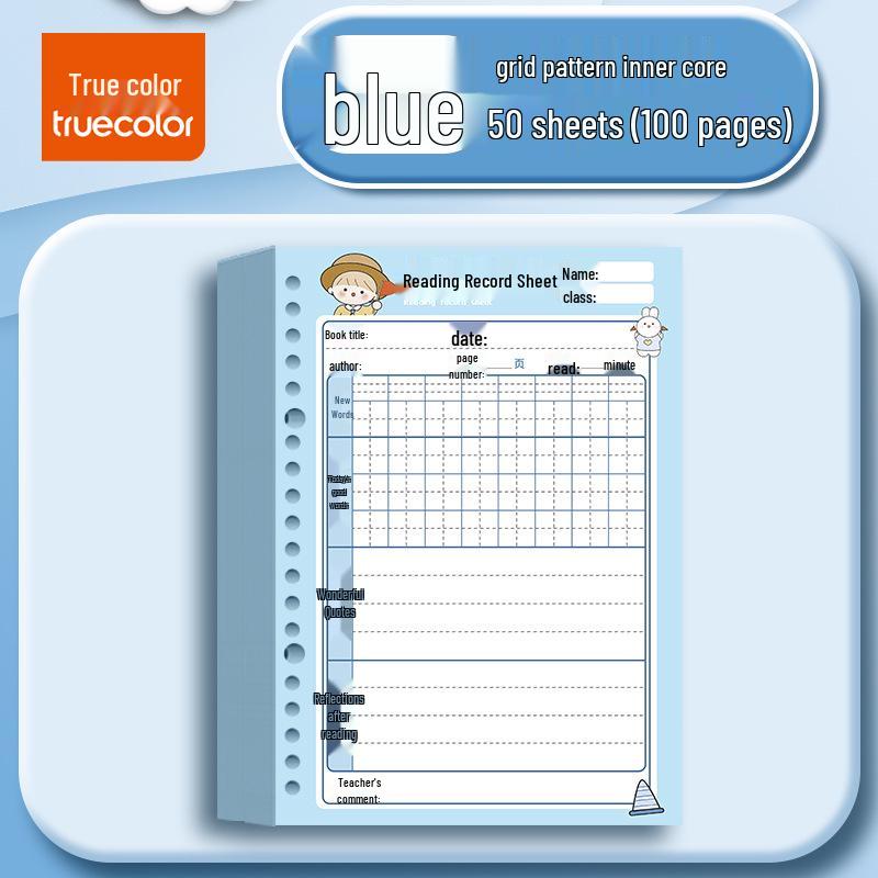 Kniha výňatků True Color: Poznámky ke čtení a slovní zásobě pro žáky základní školy