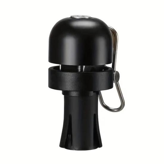 Bicycle Handlebar End Bell 80dB Crisp Loud Sound Lightweight Universal 22.2MM MTB Road Mountain Bicycle Grip Handle End Alarm Bell Bike Accessories