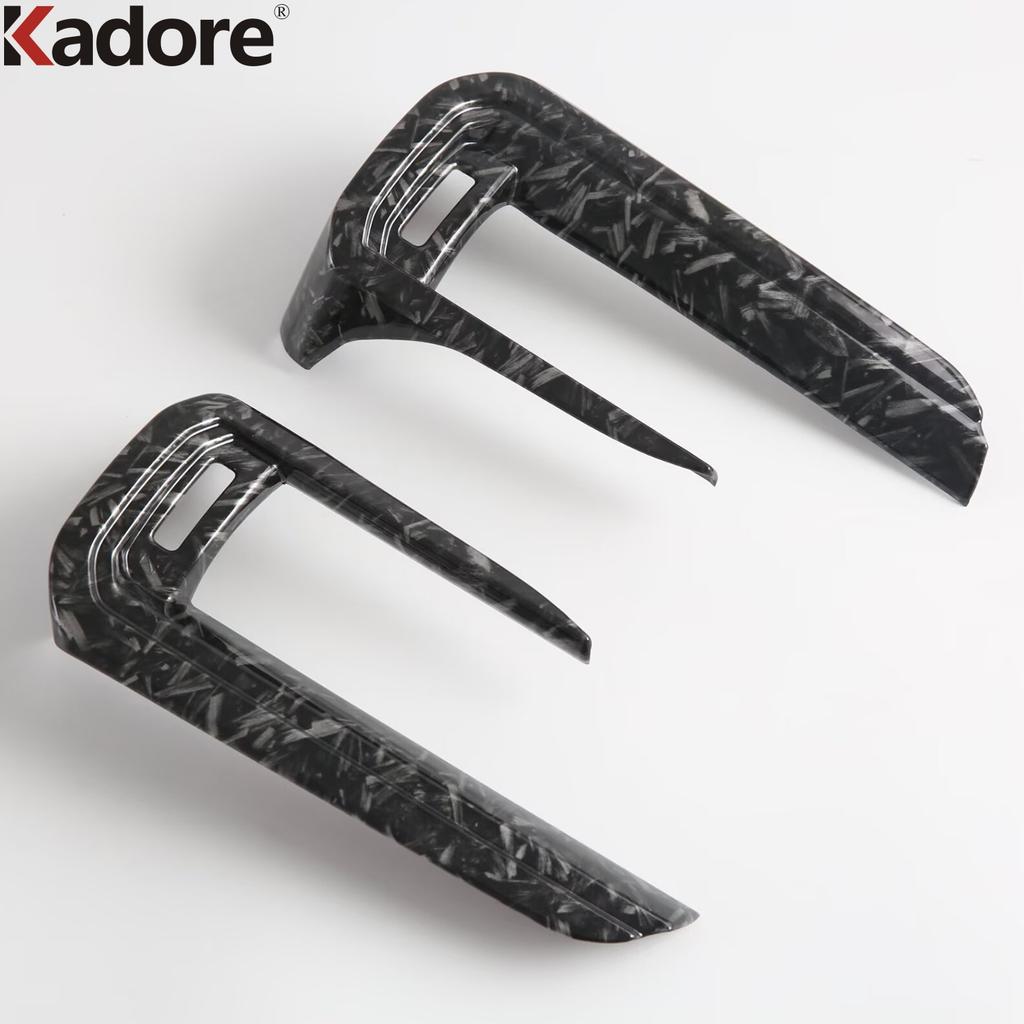 For Subaru Forester 2025 2026 Carbon Fiber Car Front Side Air Condition Vent Outlet Cover Trim Inteiror Mouldings Accessories