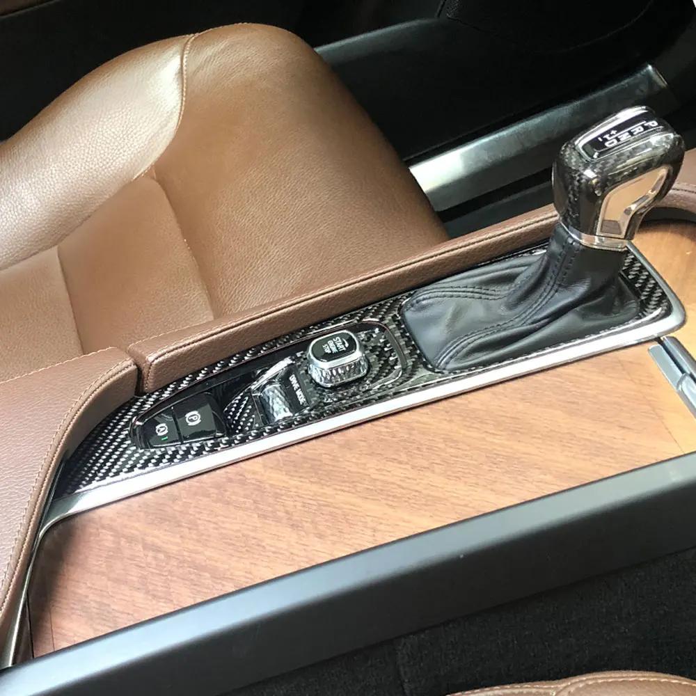 For VOLVO V60 S60 XC60 Car Interior Center Console Protective Film Anti Scratch Repair Film Carbon Fiber Auto Accessories Refit