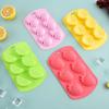 Fruit Shaped Silicone Mold, Watermelon/Strawberry/Lemon/Pineapple Silicone Mold For Candy, Chocolate, Fondant, Cake Decoration