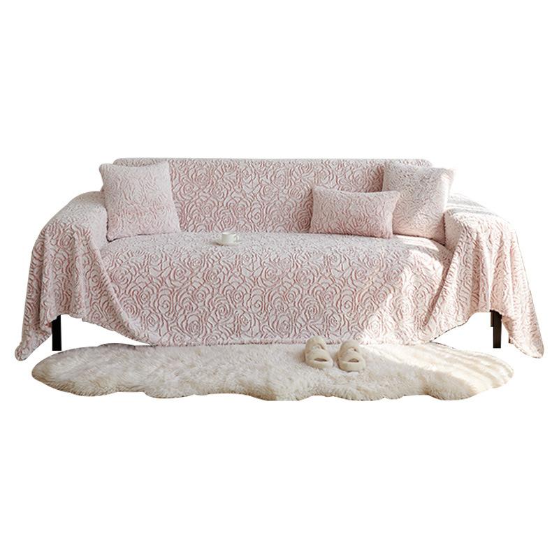 Μοντέρνο Απλό Κάλυμμα Καναπέ Ύφασμα Τέσσερις Εποχές Universal Πλήρως Καλυμμένο Ανθεκτικό στη Σκόνη Πετσέτα Καναπέ Κάλυμμα Καναπέ από Ανάγλυφο Βελούδο Κάλυμμα Καναπέ