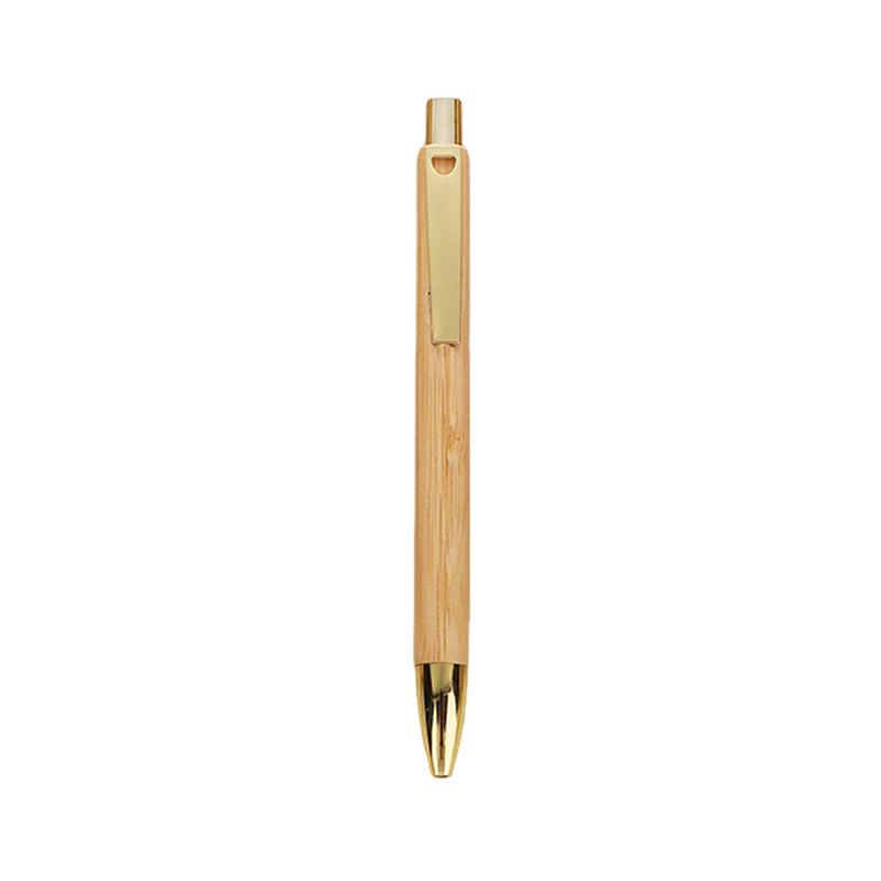 Bamboo Click Ballpoint Pen for Business, Advertising, or Gifts – Customizable with Logo