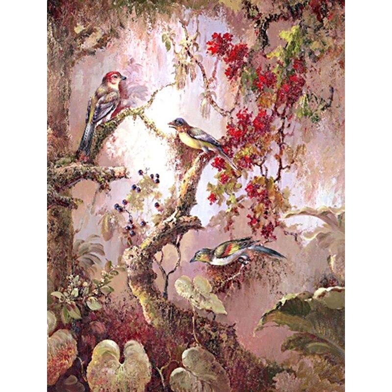 Pictură cu diamant complet 5D Poză ciudată Broderie cu diamante DIY Mozaic cu diamante Seturi cu punct de cruce Cadou pentru decorarea casei