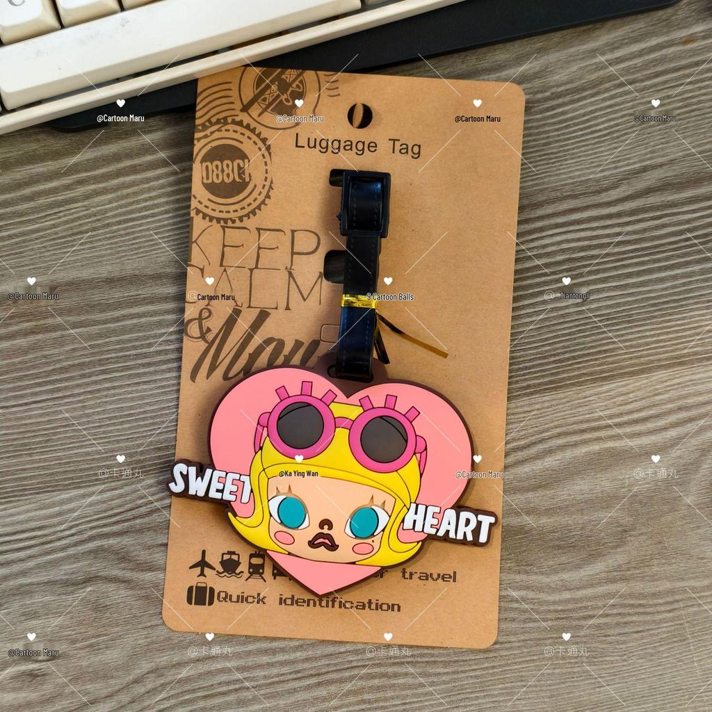 Crybaby Molly Cartoon Cute and Quirky Luggage Tag