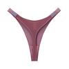 Europäischer & Amerikanischer Sexy Strass-G-String Tanga - Niedrige Taille, Hoher Schnitt, Bling-Stern-Design