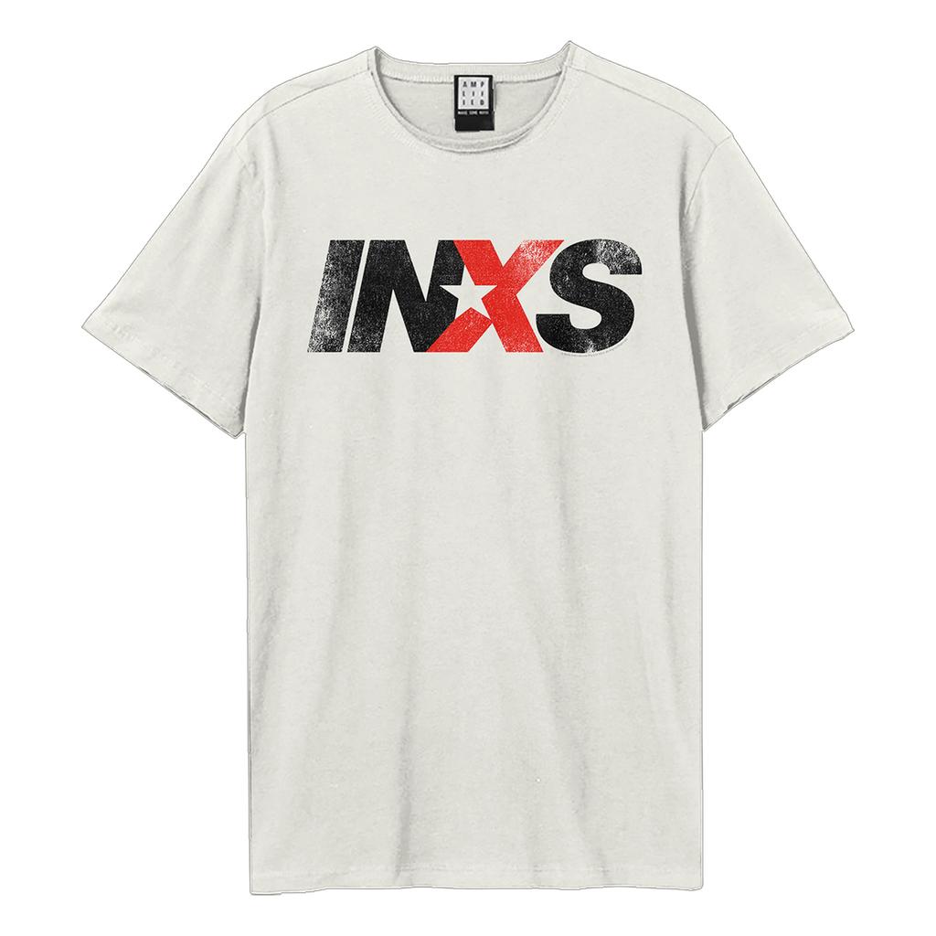 Amplified Unisex Adult INXS Logo T-Shirt