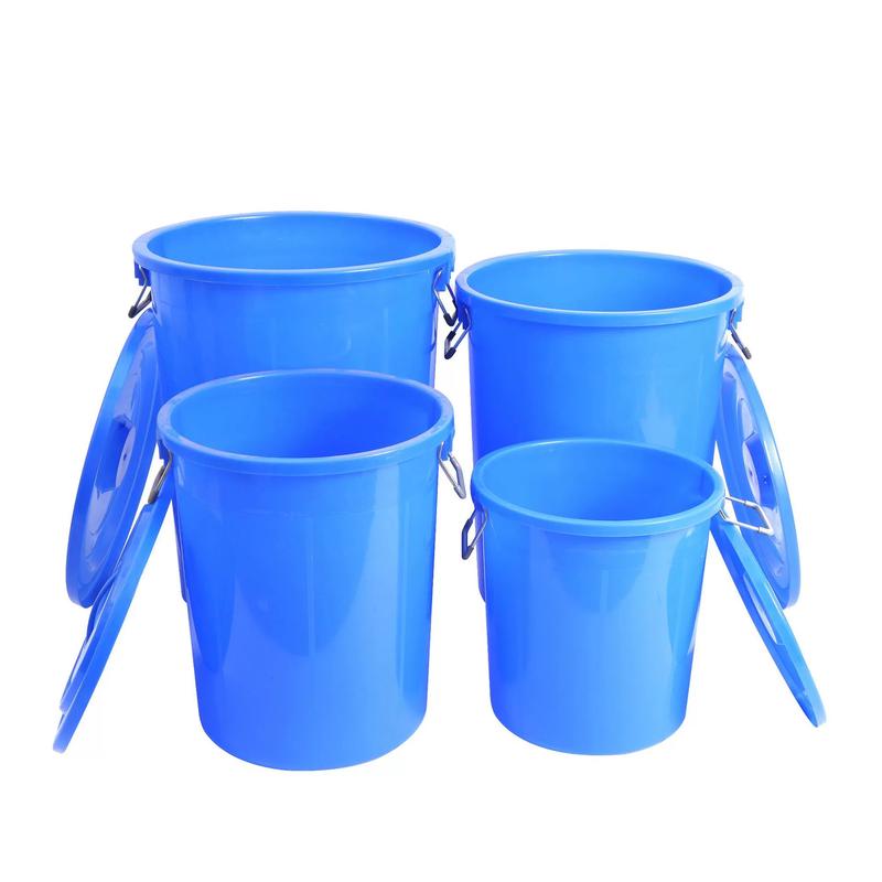Thickened Plastic Storage Bucket with Lid