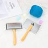 2pcs Wooden Handle Wool Carders Large Needle Felting Brush Lightweight Hand Carders  Felt Craft