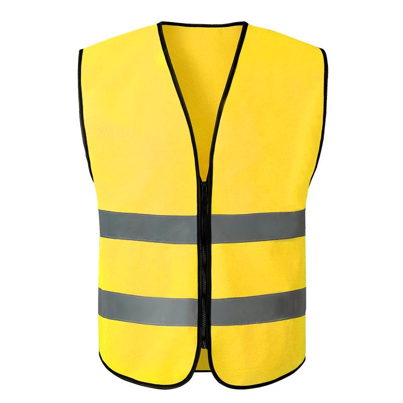 Reflective Safety Vest for Night Workers: Traffic and Construction Use, Customizable