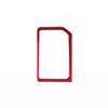 Red Carbon Fiber Gear Shift Panel Sticker For Toyota Land Cruiser Prado 2010-18