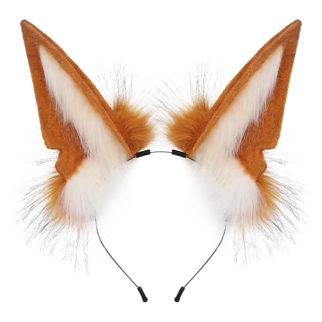 Halloween Simulated Plush Animal Ears Headband Jackal Ears Comic Exhibition Party Props Anubis Dress Up