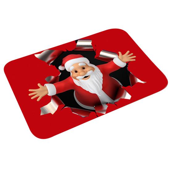 Buy Household Portable Rectangular Polyester Antislip Christmas Door