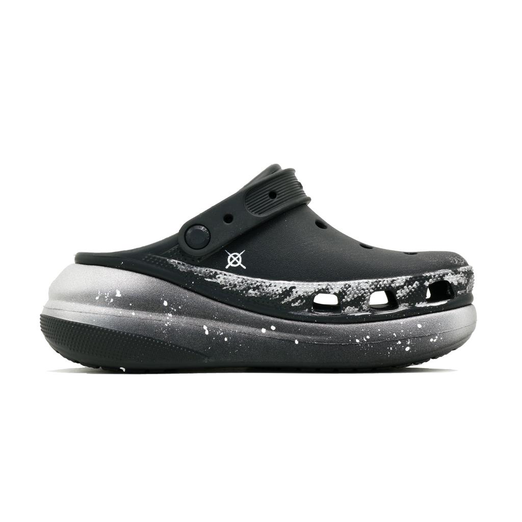 Crocs Crush Clog EVA Simple, Fashionable and Comfortable Personality Commuting Outdoor Trend Hole Shoes Unisex Black