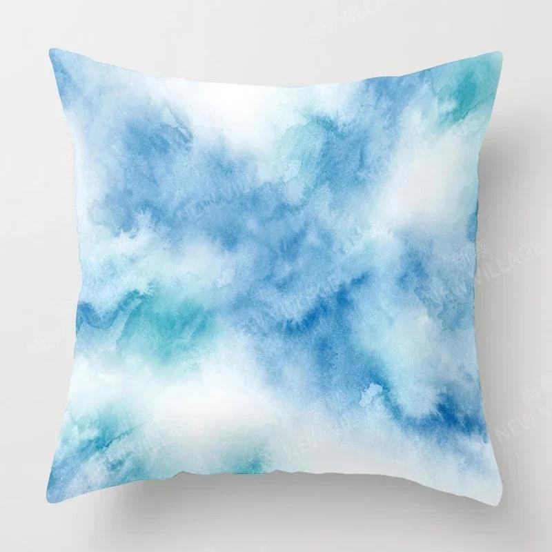 Modern Light Green Abstract Geometric Cushion Cover Home Decor Pillow Cover Sofa Throw Pillow Cover 45x45 40x40 50x50 60x60