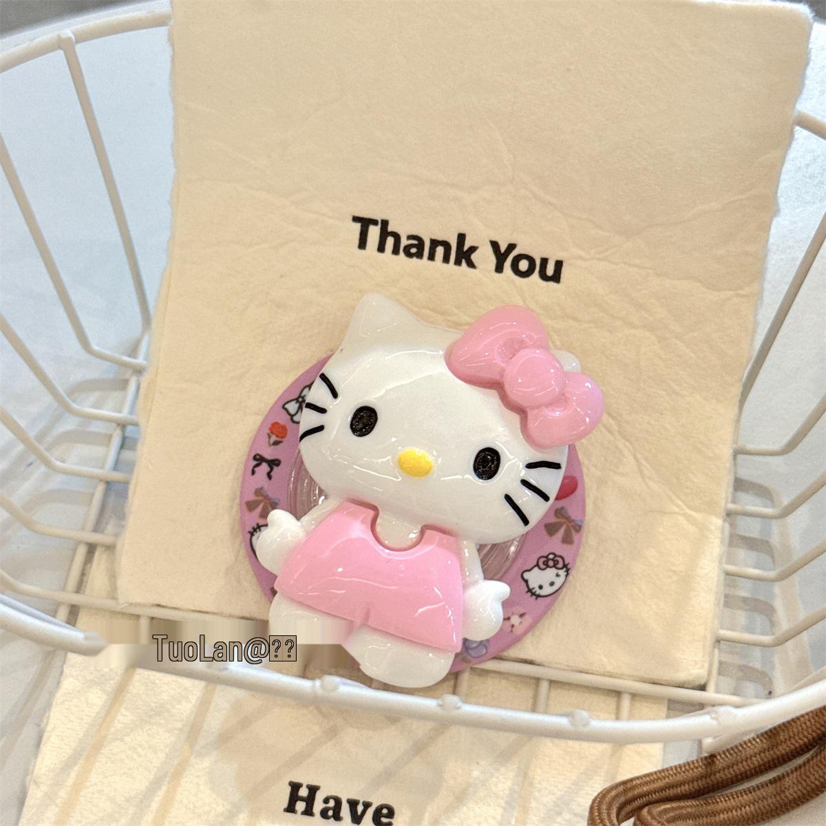 

Sanrio Cute Kitty MagSafe Holder: Trendy, Strong Magnetic Adsorption