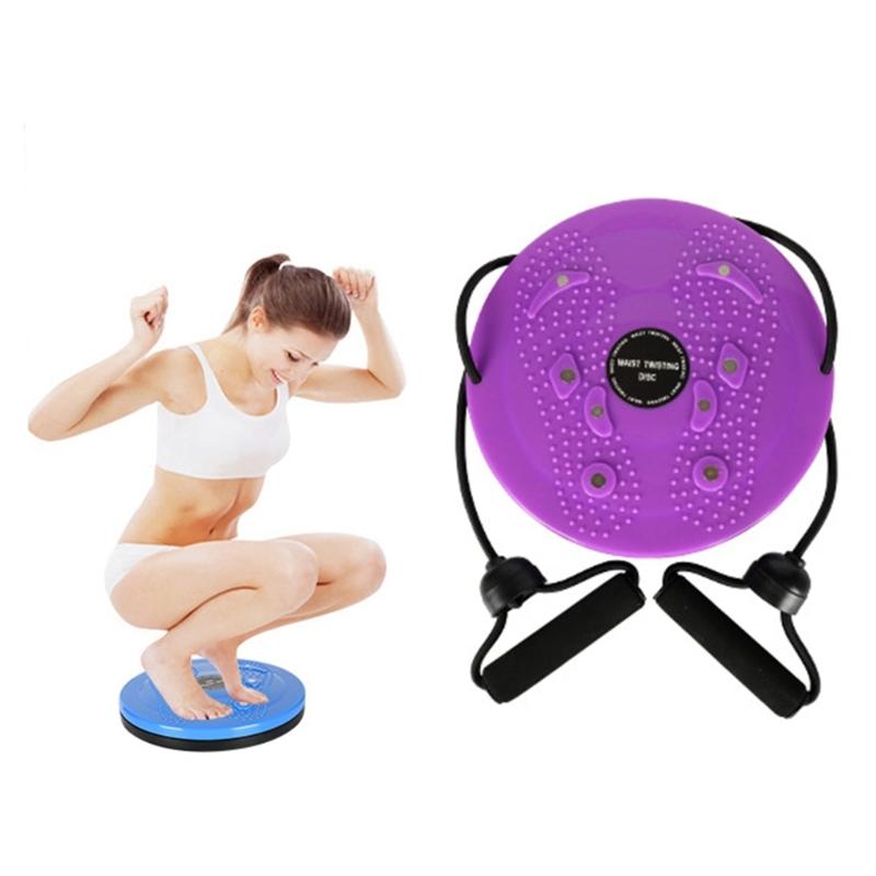 Twist Waist Disc Balance Board with Drawstrings, Body Shaping Waist Twisting Disc Fitness Waist Wriggling Plate