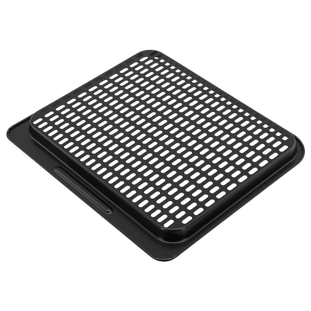 Practical and Compact Air Fryer Cooking Tray Carbon Steel Material