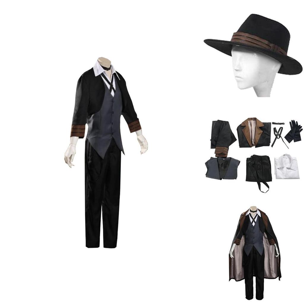Bungo Stray Dogs Nakahara Chuuya Cosplay Costume Stylish Middle Ages Detective Attire