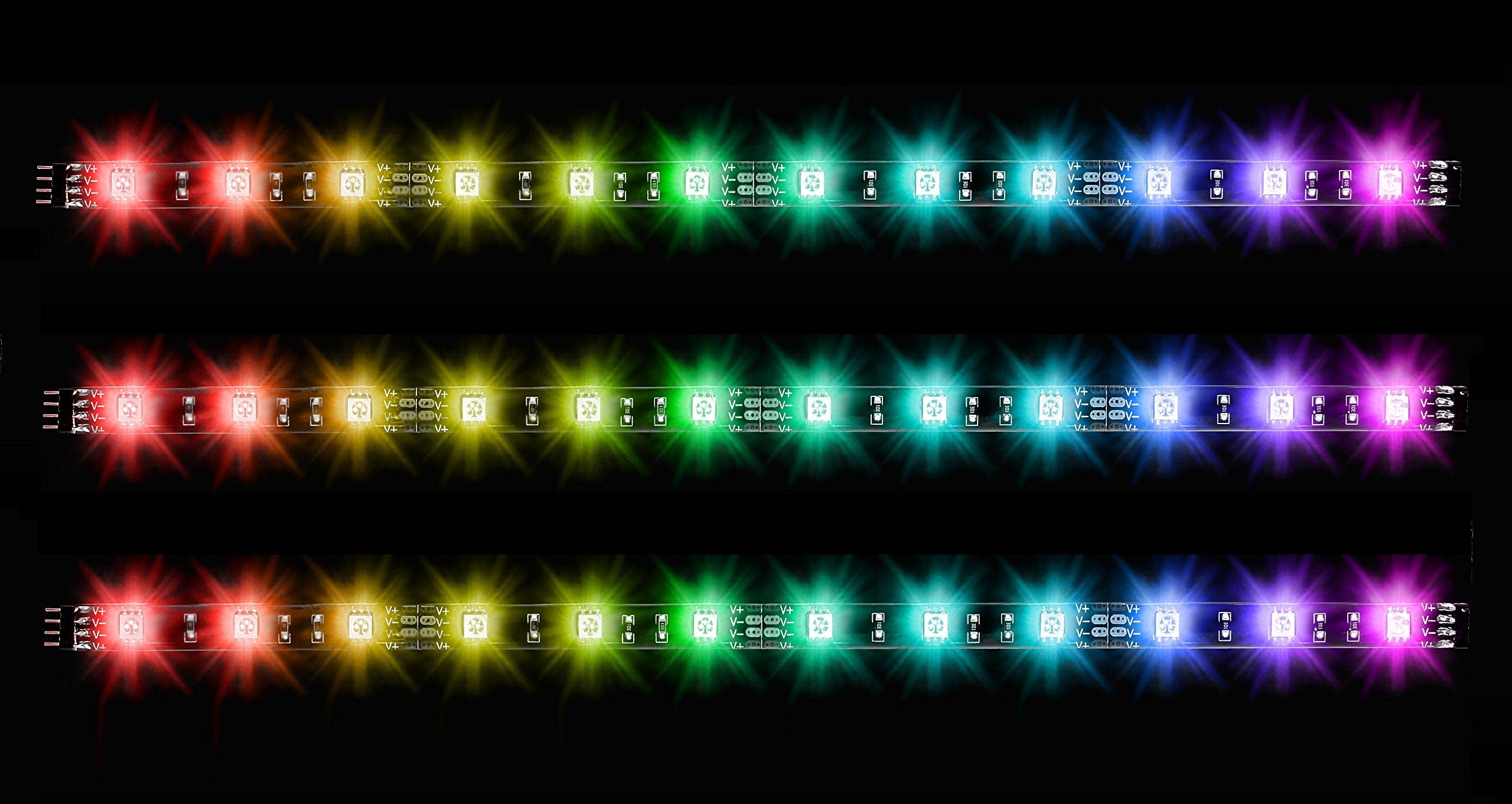 

Thermaltake Pacific Lumi Plus LED Strip 3Pack PC Case Accessory XX1432 CL-O014-PL00SW-A