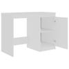 White Desk 140 x 50 x 76 cm Particleboard