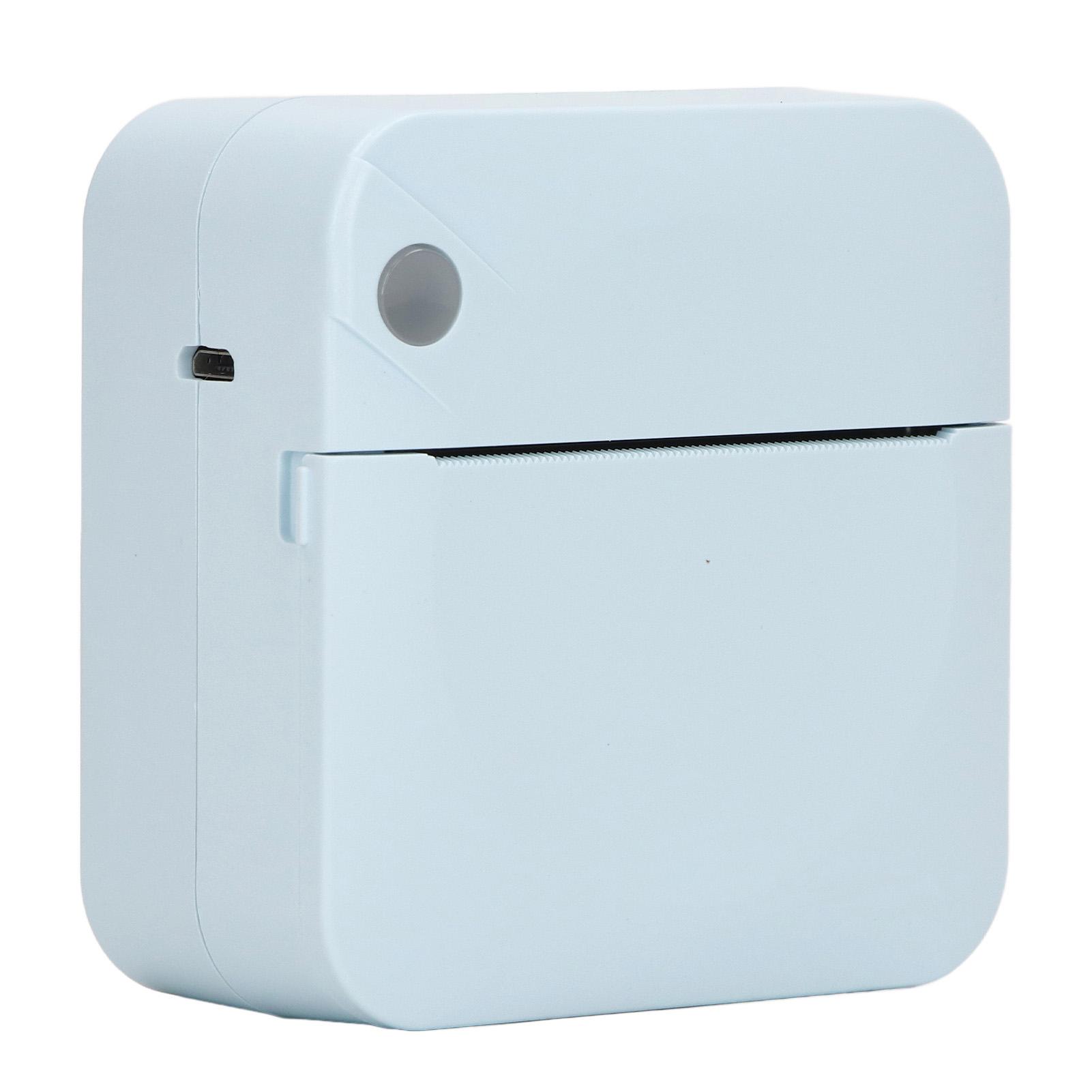 

Мини-принтер студенческий синий мини карманный портативный Bluetooth термопринтер для заметок о неправильных вопросах