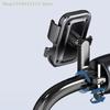 360 Rotatable Motorcycle Phone Mount Navigation Bracket Clip for Bicycle & Scooter Cycling Universal Motorbike Phone Holder