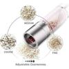 2 In 1 Salt and Pepper Grinder Manual Stainless Steel Salt Pepper Mill Herb Spice Grinder Shakers Bottles Kitchen Tools