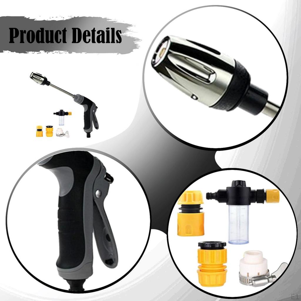 Car Wash Spray Long Rod High Pressure for Washing Plant Watering Outdoor