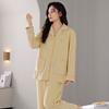 Pajamas Women'S Autumn And Winter Island Fleece Fleece Long-Sleeved Trousers Set Winter Coral Fleece Women'S Loungewear