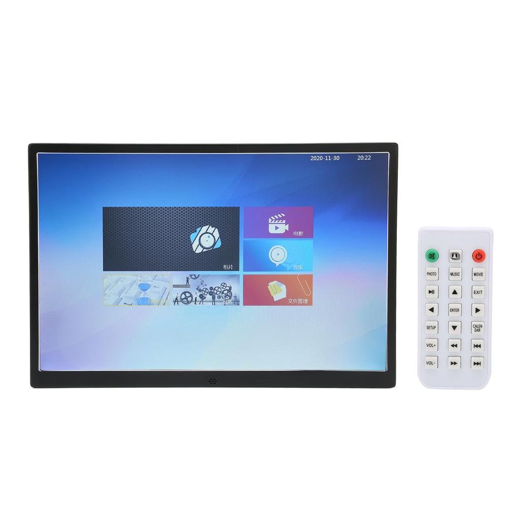 15in Digital Picture Frame 1280x800 Resolution Aluminum Alloy Digital Photo Frame for Sharing
