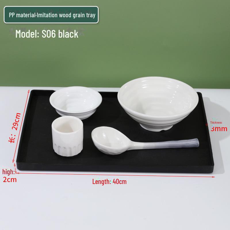 

Прямоугольный поднос для отеля: Пластиковая тарелка, место для хранения стаканов с водой для ванной комнаты или ресторана.