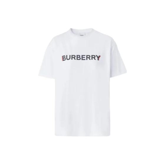 

Burberry SS23 LOGO Print Cotton T-shirt Women s White L