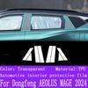 For Dongfeng AEOLUS MAGE 2024 Gearbox Panel Navigation Screen Automotive Interior TPU Protective Film Cover Anti-Scratch