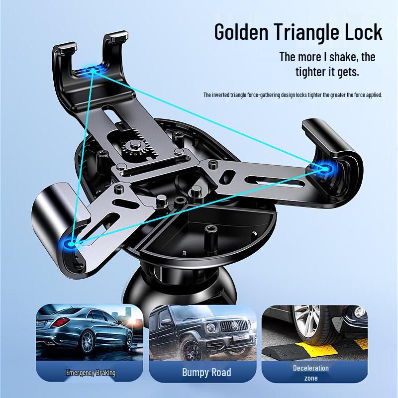 BIAZI Metal Clip Car Air Vent Phone Holder Air Vent Style