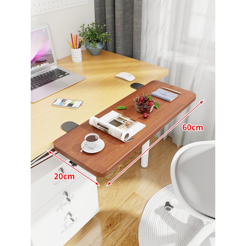 Składana Podpórka pod Nadgarstki do Klawiatury Biurkowej: Wydłużony wspornik krawędzi stołu do stanowiska pracy w akademiku