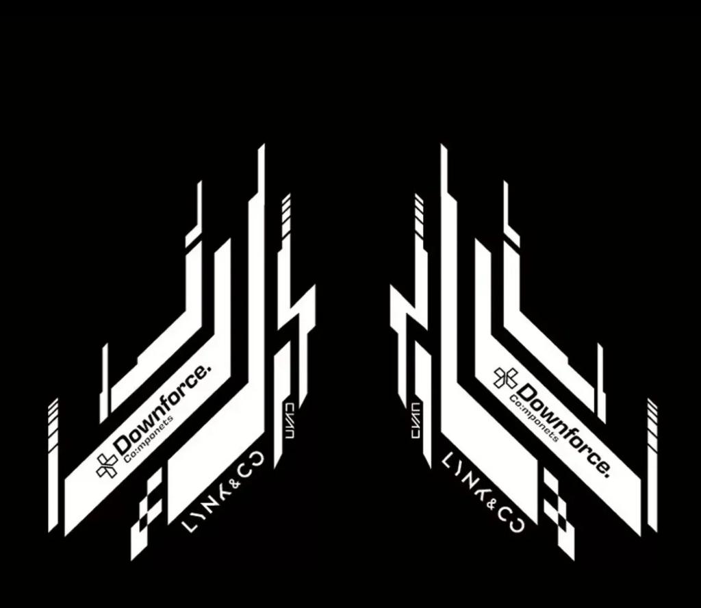 for Lynk&Co 01 02 03 05 09 Led Car Door Welcome Light Laser Projector Logo Ghost Shadow Lamp Goods Accessories