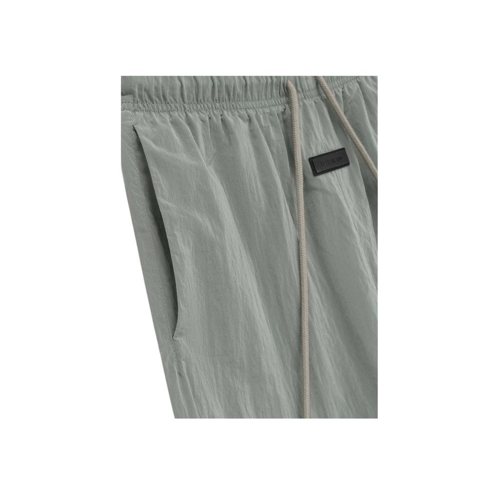Fear of God Essentials Crinkle Nylon Running Short Seal Men Bottoms Grey 160SP244135F
