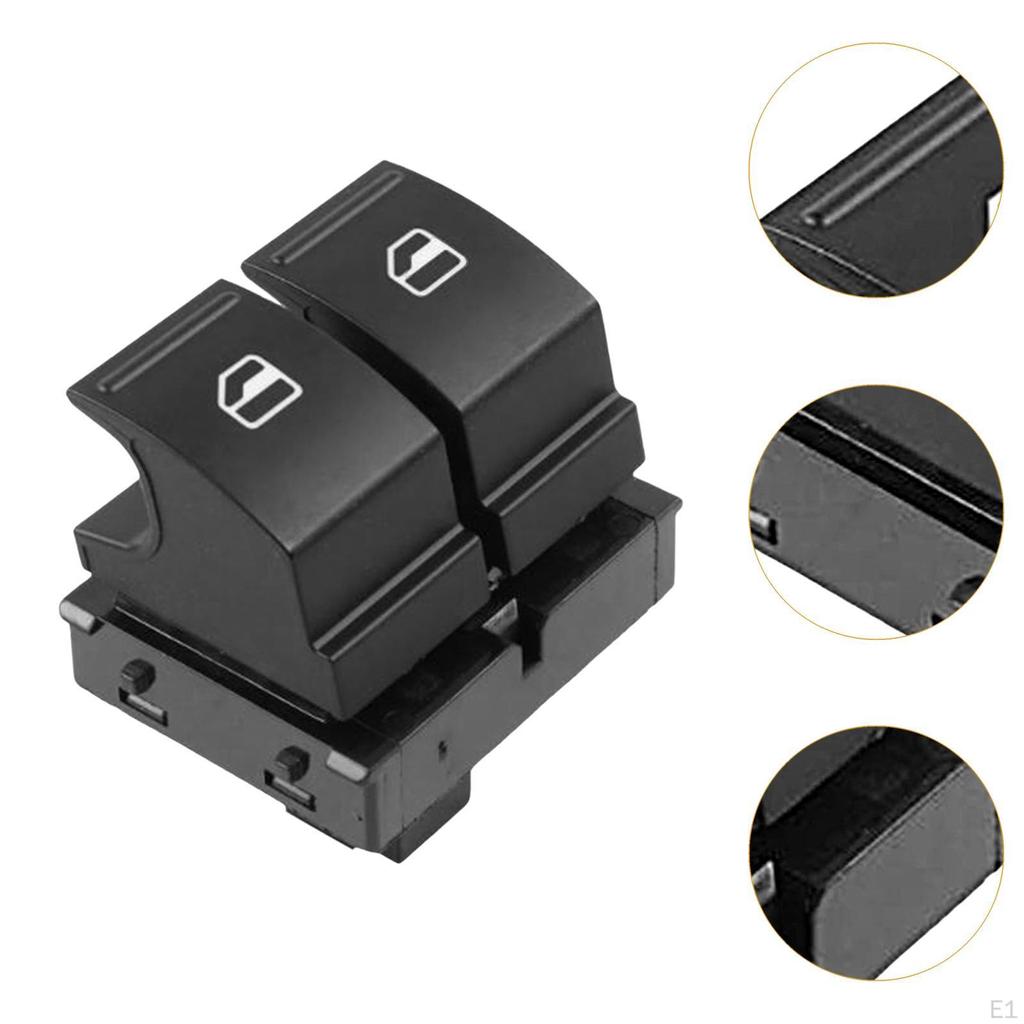 Power Window Switch Replace Parts, 1Z0959858 Front Right Car Accessories, Easy Installation
